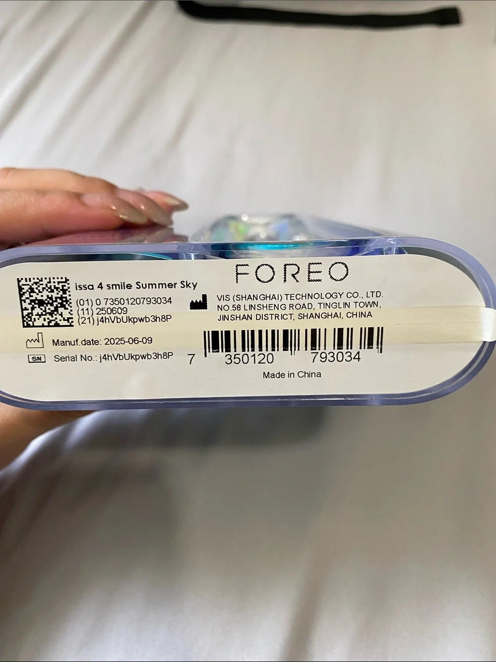 FOREO Issa 4 Smile Sonic Toothbrush - Teal Blue